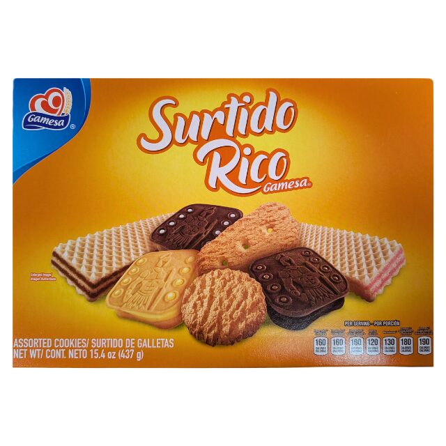 Surtido Rico Gamesa 15.4oz (437g)