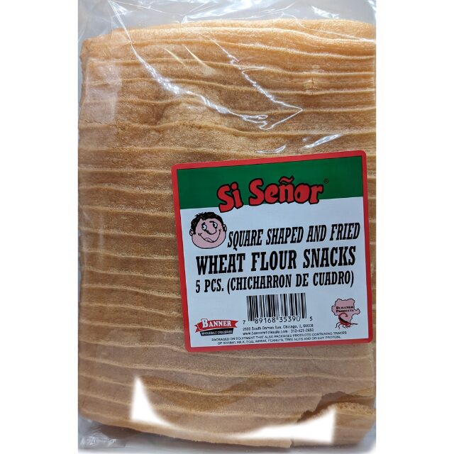 Chicharron de Cuadro Grande 5pzs