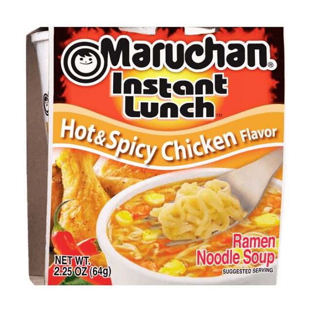 Maruchan Hot &amp; Spicy Chicken 2.25oz (64gr)