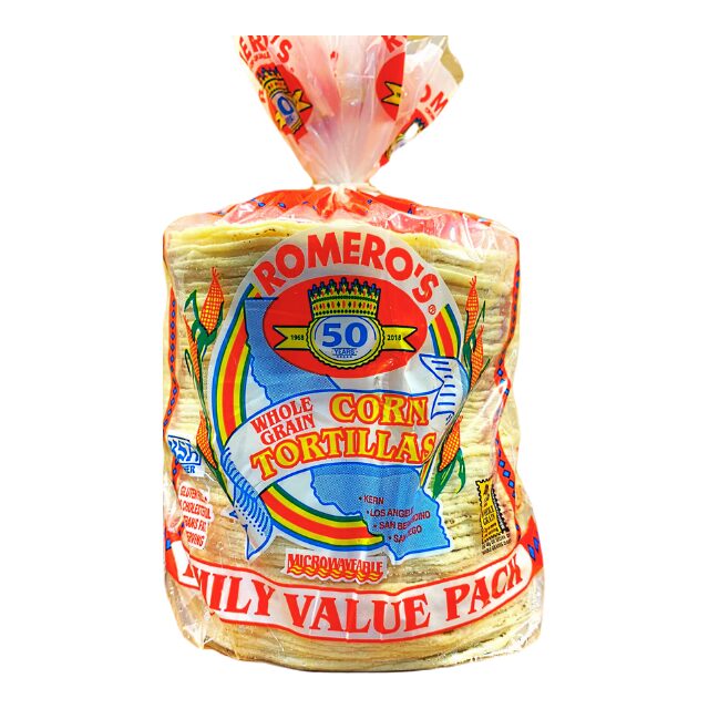 Tortillas Romero’s 70pcs 1.64Kg