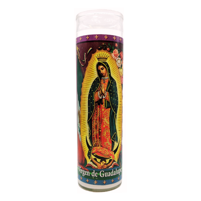 Veladora Virgen de Guadalupe