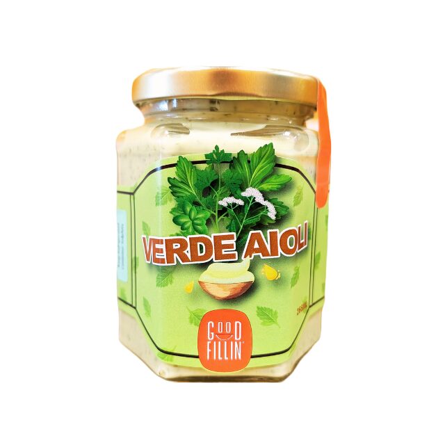 Verde Aioli Sauce Good Fillin 266ml