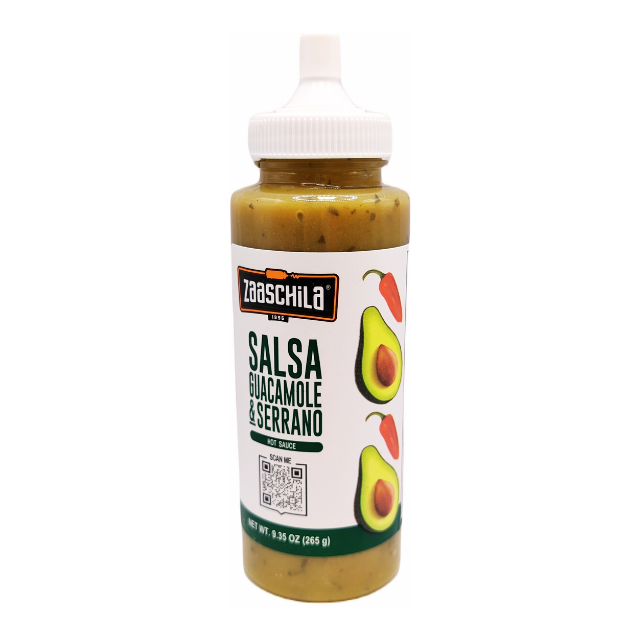 Zaaschila Guacamole &amp; Serrano 9.35oz (265gr)