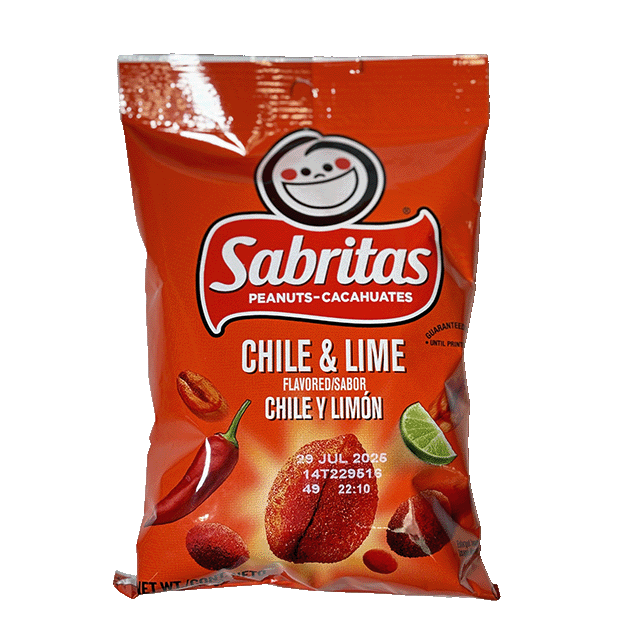 Sabritas Cacahuates Chile Limón 7oz